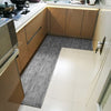 🔥Non Slip Grey Area Rugs Long Hallway Runner Carpet Washable Kitchen Flo ⋇ -