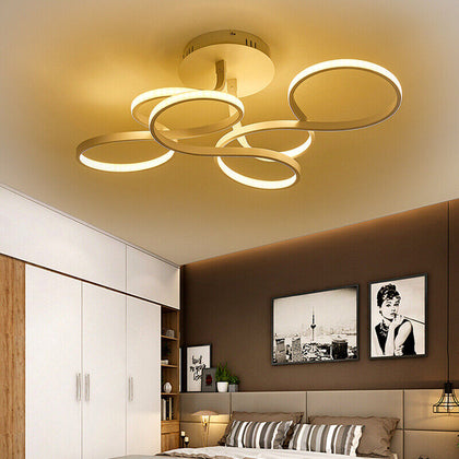 Aluminum LED Ceiling Light Pendant Lamp Chandelier Lights Modern Living Bed Room