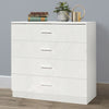 White/Black/Pine/Walnut Chest Of Drawers Cabinet 4 5 Drawer Bedroom Furniture UK