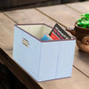 Foldable Fabric Storage Box with lid Drawer Toys/Books/Clo