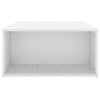 Home Storage Coffee Table White 90x67x33 cm Chipboard Living Room