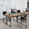 Computer Desk Wood Writing Desk Gaming Desk with Storage for Home Office Study
