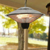 1.5KW Patio Ceiling Heater Hanging Indoor Tent Halogen Outdoor Electric PullCord