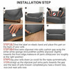 1/2/3 Seats Sofa Couch Cover Corner Stretch Slipcover Easy Instal Elastic Fabric