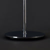 Chrome Table Lamp Modern Acrylic Jewel Intertwined Ring Design Light LED Bulb