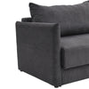 Convertible 3 Seater Pull Out Storage Sofa Bed with 2 Cushions for Living Room