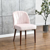 Velvet Dining Chairs Table and Chairs Set Small Lounge Sofa Padded Seat Modern