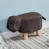 Animal Footstools Upholstered Ottoman Cushion Padded Seat Rest Stool Pouffe Gift