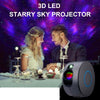HOT 3D Aurora LED Starry Sky Projector Light Nebula Night Lamp