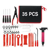 Car Door Trim Panel Removal Install Tool Kit 35Pcs Molding Pry Interior Clip Set