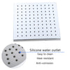 Shower Kit Twin Head 2 Mixer Shower Heads Rail Hose Riser Square Bathroom Set UK
