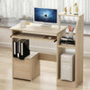 Modern Computer Desk Wooden PC Table Home Office Study Workstation Furniture UK