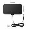 HDTV Digital TV Antenna Indoor Aerial HD Freeview Signal Thin 100 Mile UK New