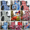 Xmas Christmas Polar Fleece Blanket Bed Chair Throw 127x152cms Gift Car Blanket