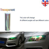 Chameleon Color Changing Tint Vinyl Wrap Sticker Headlight Film Car Light Lamp
