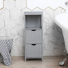 MDF Slimline Freestanding Bedroom Bathroom Hallway Tall Cupboard Storage Unit
