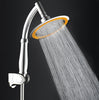 Large High Turbo Pressure Shower Heads Chrome Bath Powerful Energy Water Saving