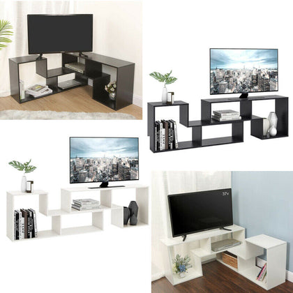 Free Combination TV Console Stand with Shelf Entertainment Center Media Stand
