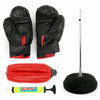 Adult Boxing Set Punch Bag Ball Mitts Gloves Kit Free Standing