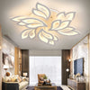 LED Ceiling Light Living Room Bedroom Down Lights Floral Design Pendant Lamp