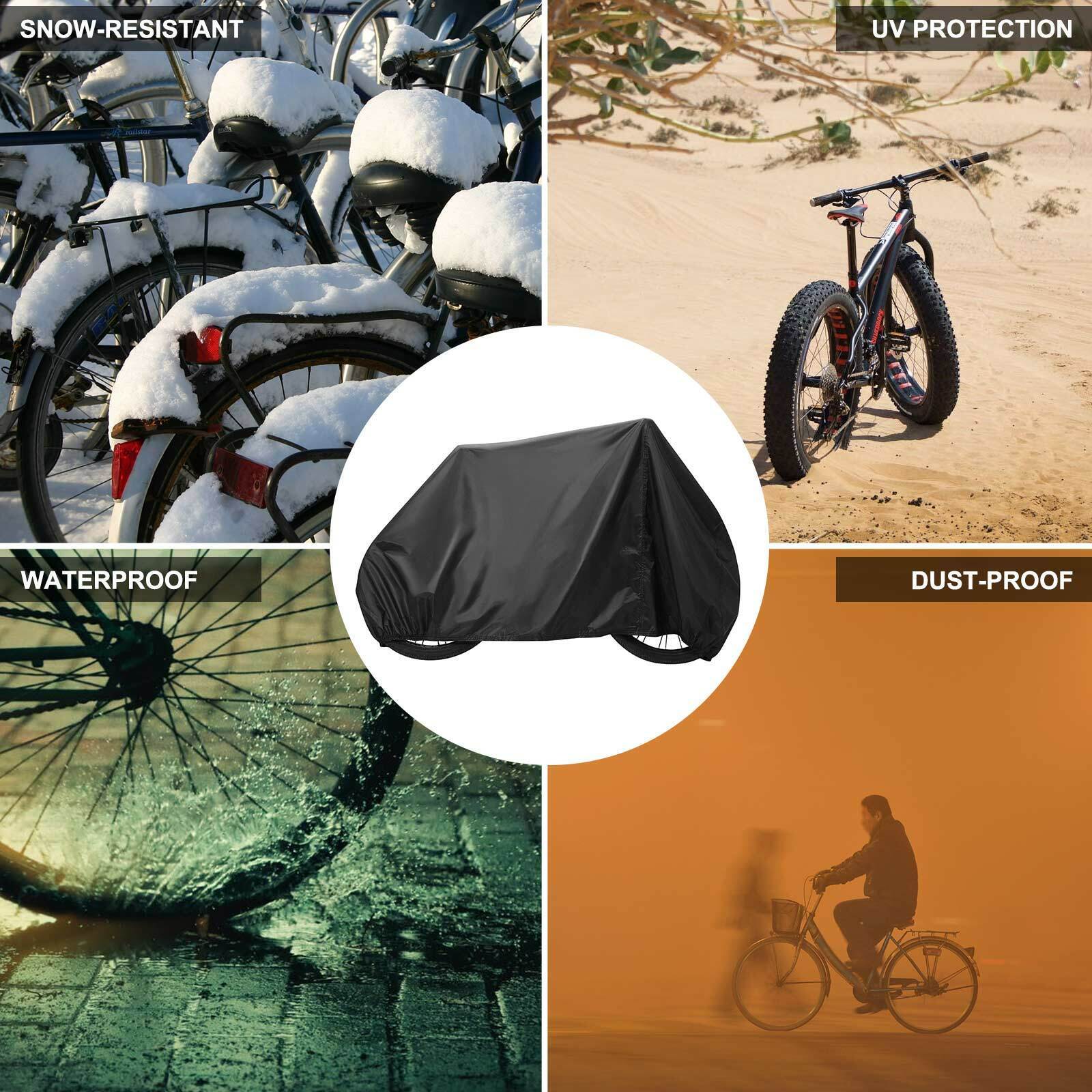 Bike Seat Waterproof Rain Cover & Dust Resistant Cycling Bicycle