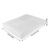 Mattress Pocket Sprung Memory Foam 3D Breathable Knitting Fabric 122*191*20cm