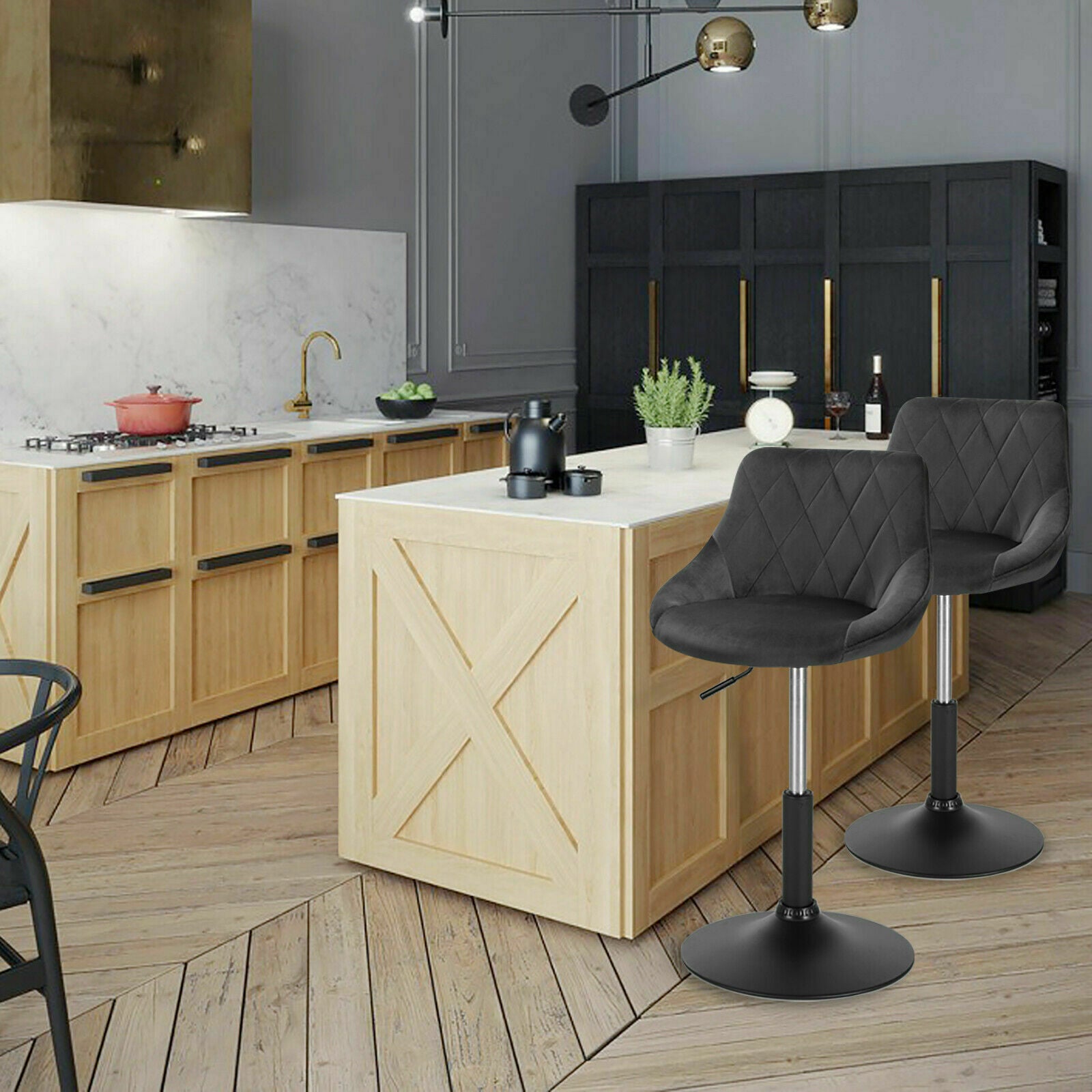 Woltu Breakfast Bar Stools Bar Chairs for Kitchen Bar Stools