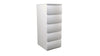 MODERN TALL - White, Black, or Sonoma oak - Tall Chest Of 5 Drawers -