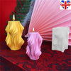 Candle Molds Pillar Candle Making Mold Large Cylinder Spiral Candle Making Molds