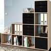 Wooden 10 Cube Bookcase Shelving Unit Display Storage Wooden Shelf Home Office