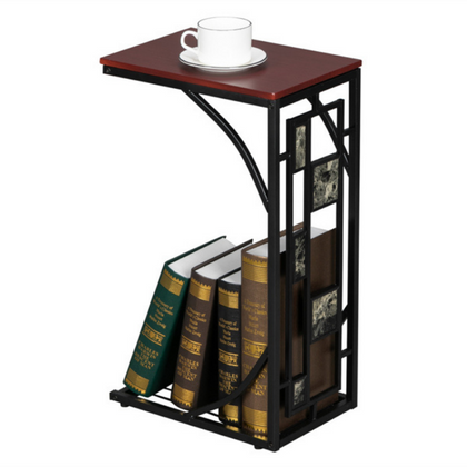 Modern C Shape Side Table Beside Tea End Tray Iron Side Table Coffee Table