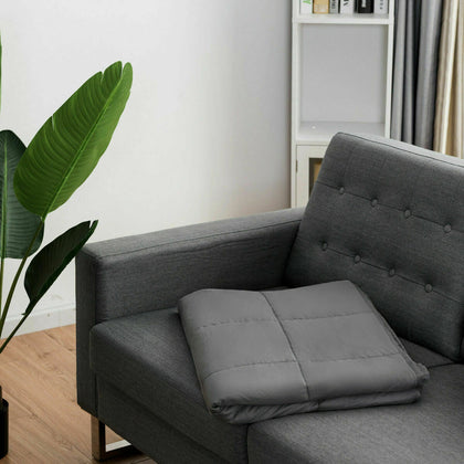 HIGH LIVING Weighted Blanket Sensory Sleep Reduce Anxiety Reduce Stress relief