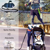 Hands Free Dog Leash Adjustable Waist Belt Lead Rope for Running Jogging Walking