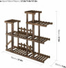 6/7/11 Flower Plant Pot Wooden Shelf Stand Display Garden Step Style Ladder Rack