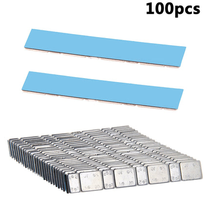 100 Adhesive Lead Free 60G Strips Stick On Wheel Balance Weights Top Quality