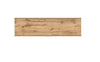 Modern Wall Cabinet Unit Storage Bedroom Living Room Oak effect finish 135 Zele