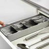 Cutlery Organiser Spoon Utensil Tray Insert Divider 5 SECTION Kitchen Storage