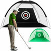 Portable Foldable Golf Hitting Net Garden Golf Practice Cage Range Training Aid