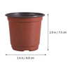 50/100 Pcs 9/10/12CM Plastic Garden Patio Plant Flower Pot Bottom Holes Resuable