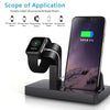 UK Charger Holder Charging Dock Stand Station for iWatch iPhone 12 Pro 11 XS X 8