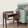 Vintage Bedside Side End Table Cabinet Bedroom Furniture Storage Nightstand
