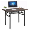 Folding Computer Desk Office Workstation PC Laptop Coffee Table Conference Study