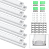 10X U-shape 1 Meter Aluminium Channel for LED Strip Light W/ Cover Profile 5050