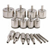 16Pcs Diamond Holesaw set Holes Saw Drill Bit Cutter Tile Glass Marble Ceramic P