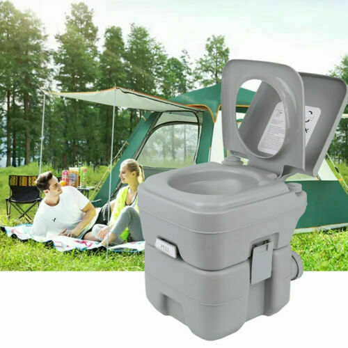 Portable Toilet & Chemicals Mobile Camping Chemical WC Outdoor Picnic  Festivals