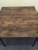Industrial Dining Table Small Vintage Furniture Rustic Metal Kitchen Breakfast