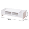Monitor Mount Computer Display Riser Small TV Stand Raiser Tidy Organizers Shelf