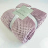Luxury Popcorn Throws Double & King Size Cuddly Cosy Warm Blanket For Sofa,Bed