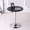 Round/Square Bar Table Adjustable Height Rotating Tabletop Breakfast Dining Room