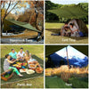 Waterproof Camping Tent Tarp Shelter Hammock Rain Fly Cover Folding Lightweight